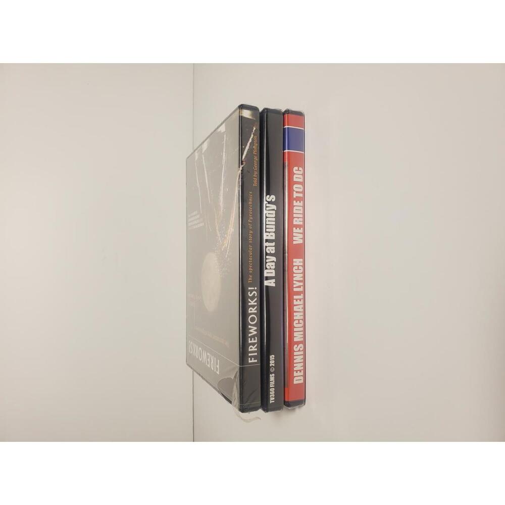 #10 Lot Of 3 Sealed Documentaries DVD's